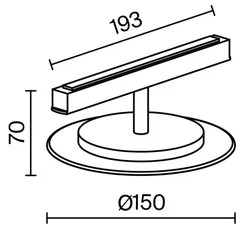 Трековый светильник Релакс / Relax Exility 2700-6000K 5Вт 120° Dim Smart Technical tr107-4-5w-ds-w