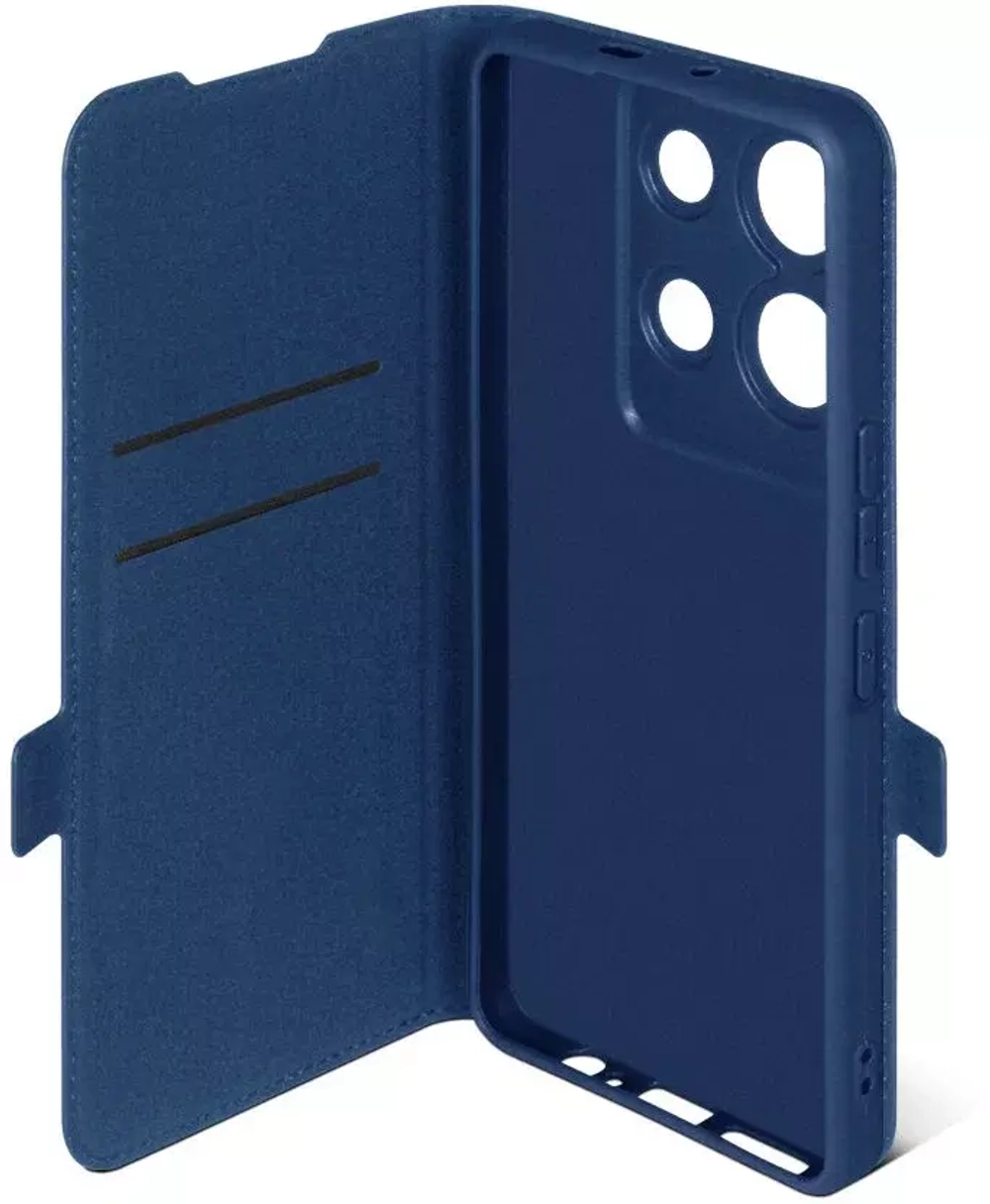 Чехол с флипом для Infinix Note 30 DF (blue)