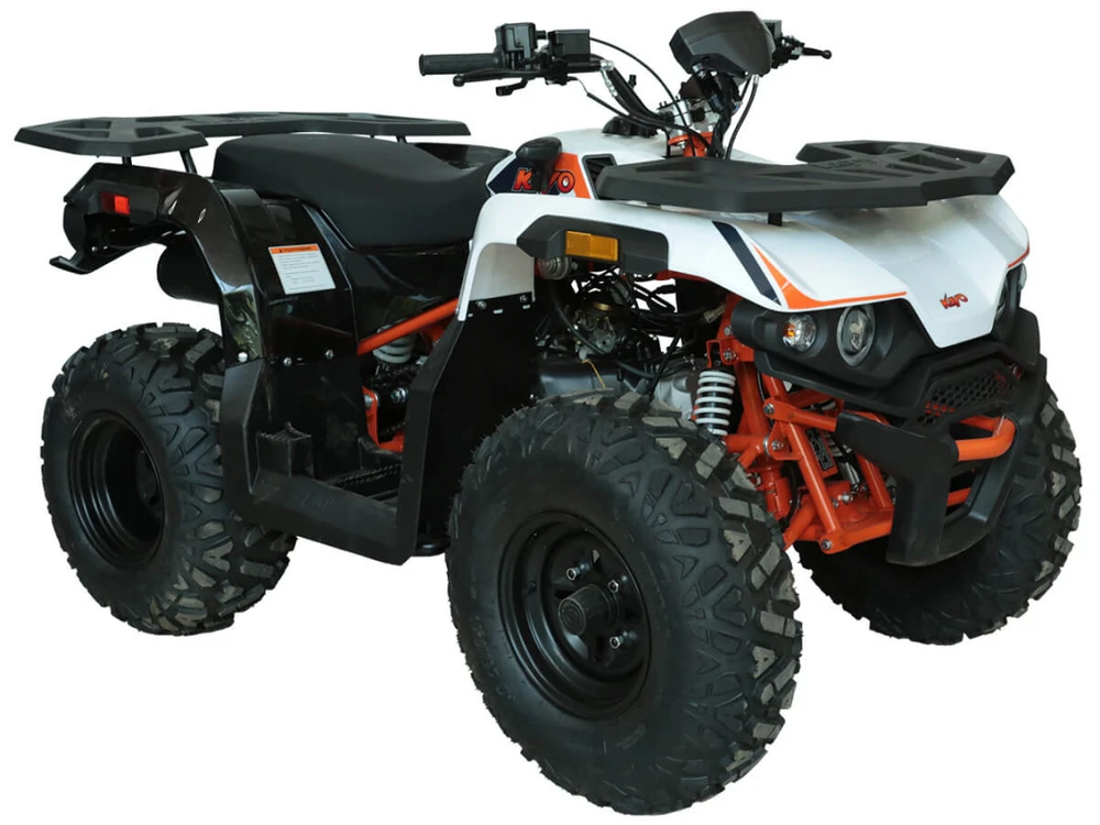 Квадрицикл KAYO AU180 (белый пластик 2024 г.) (ПТС)