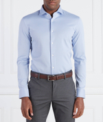 Рубашка P-HANK-spread-C1-222 BOSS BLACK - голубой(50473312)