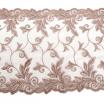 Вышивка на сетке Adeline ПУДРА, 21см