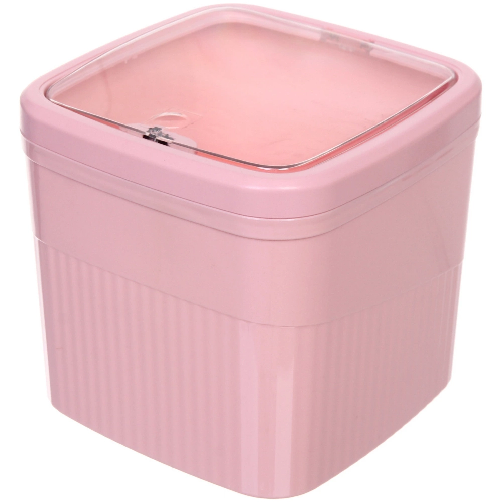 Контейнер для мусора»Стайл»3л розовый 162