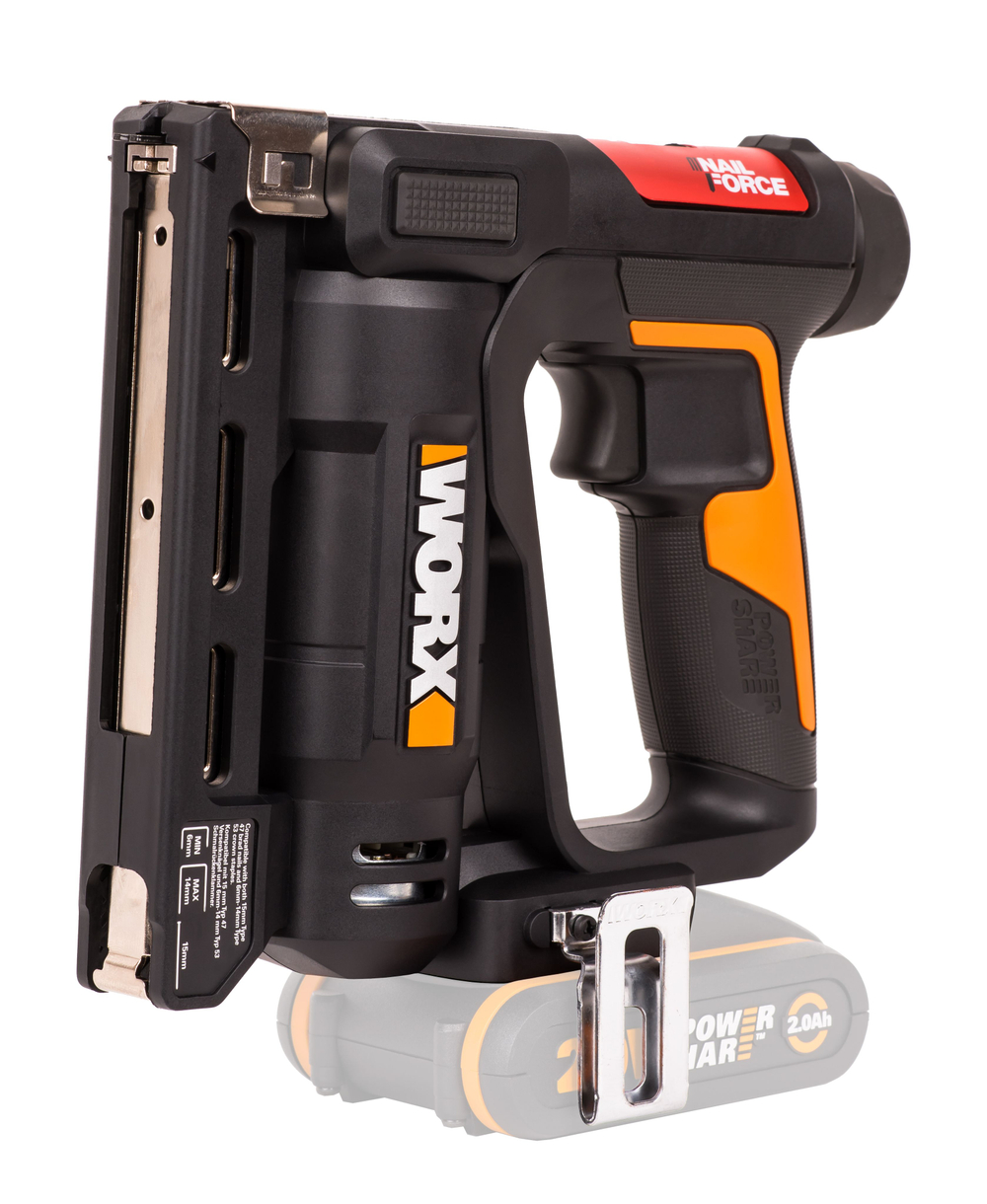 Степлер аккумуляторный WORX WX843.9