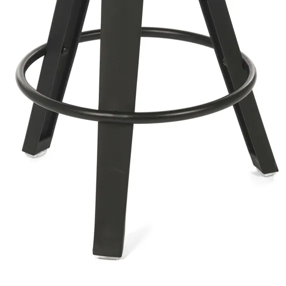 Полубарный стул Trio, 66 см, черный