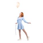 Шар (14"/36 см) Пастель Экстра Alabaster 489 50 шт.