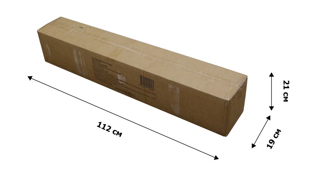 Зонт  2,0м бирюзовая полоска (уп.12шт.) 2 части арт.WRU051/1 "Garden story"