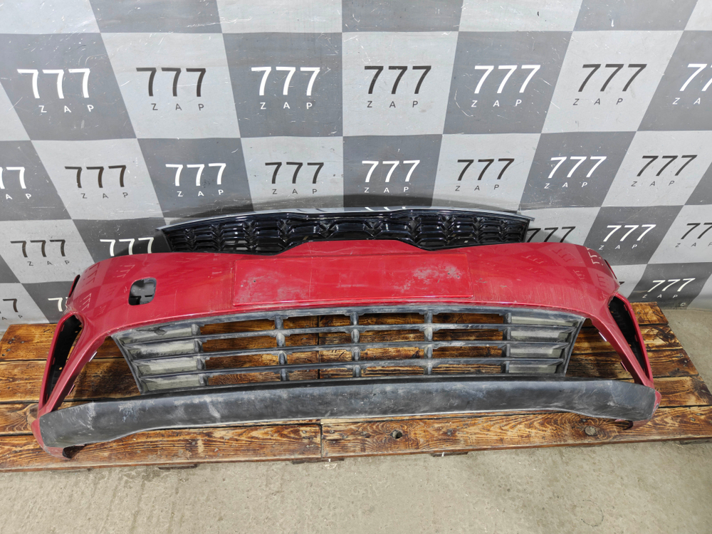 Бампер передний в сборе Kia Rio 4 (FB) 20-нв Б/У Оригинал 86511H0700