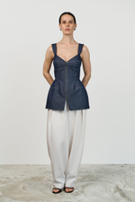 Джинсовый топ