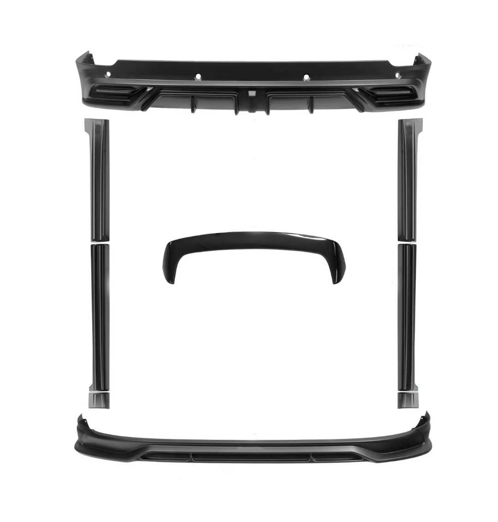 Обвес для Aito M9 2023+ Айто губа юбки диффузор спойлер