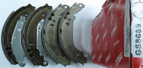 *Колодки тормозн. задние барабанные Logan 1.4-1.6 (барабан 180мм.) / TRW GS8669