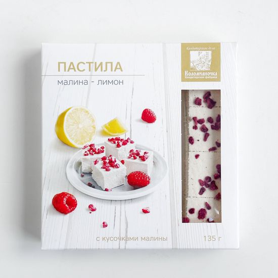 Пастила малина-лимон, 135 гр