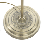 Citilux Базель CL407933T Торшер бронза со столиком и красным абажуром