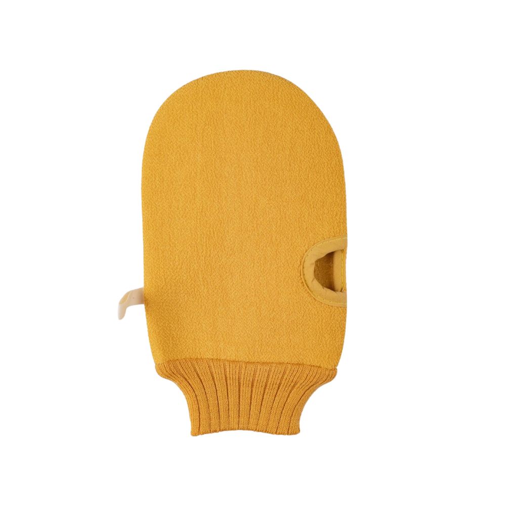 Мочалка Руковица Желтая (Hey,Beauty)