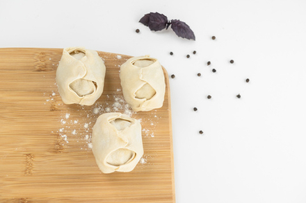 Манты из домашней индейки с картофелем, 500г