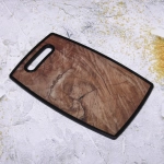 Доска разделочная пластиковая «Wood» 23*37см