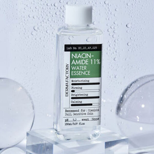 Эссенция-тонер освежающая с ниацинамидом Derma Factory Niacinamide 11% Water Essence, 150мл