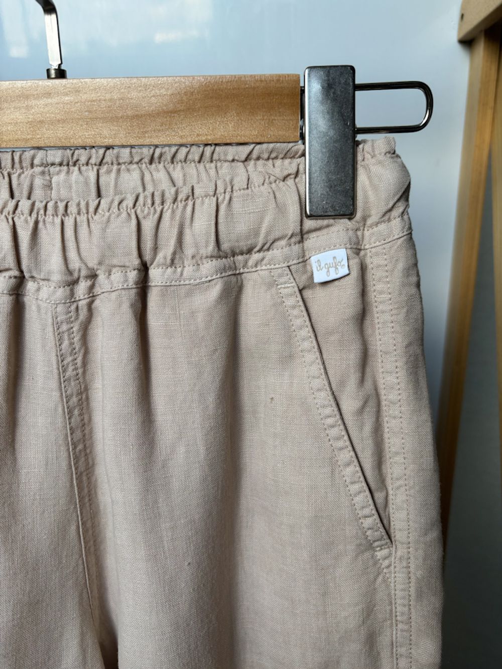 Льняные брюки Il Gufo, 128