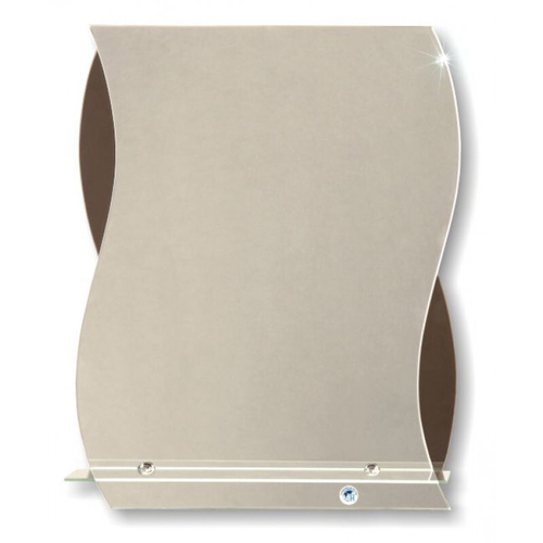 Зеркало Элегия малое с полкой 510х640 мм.