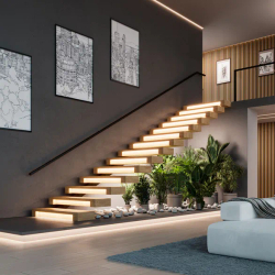 INTELLIGENT ARLIGHT Контроллер лестничный SMART-SPI-302-62-SH-SUF (12-24V, Stair) (IARL, IP20 Пластик, 5 лет) 046486