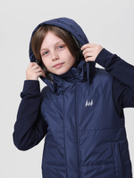 Жилет с съемным капюшоном