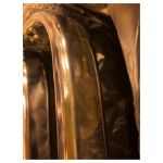 УЦЕНКА-Стул Helmi HL-F01 "Изо", каркас хром, обивка кожзам черный