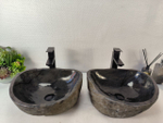 Раковина из речного камня ПАРА! RS-65356 42*37*15 0865
