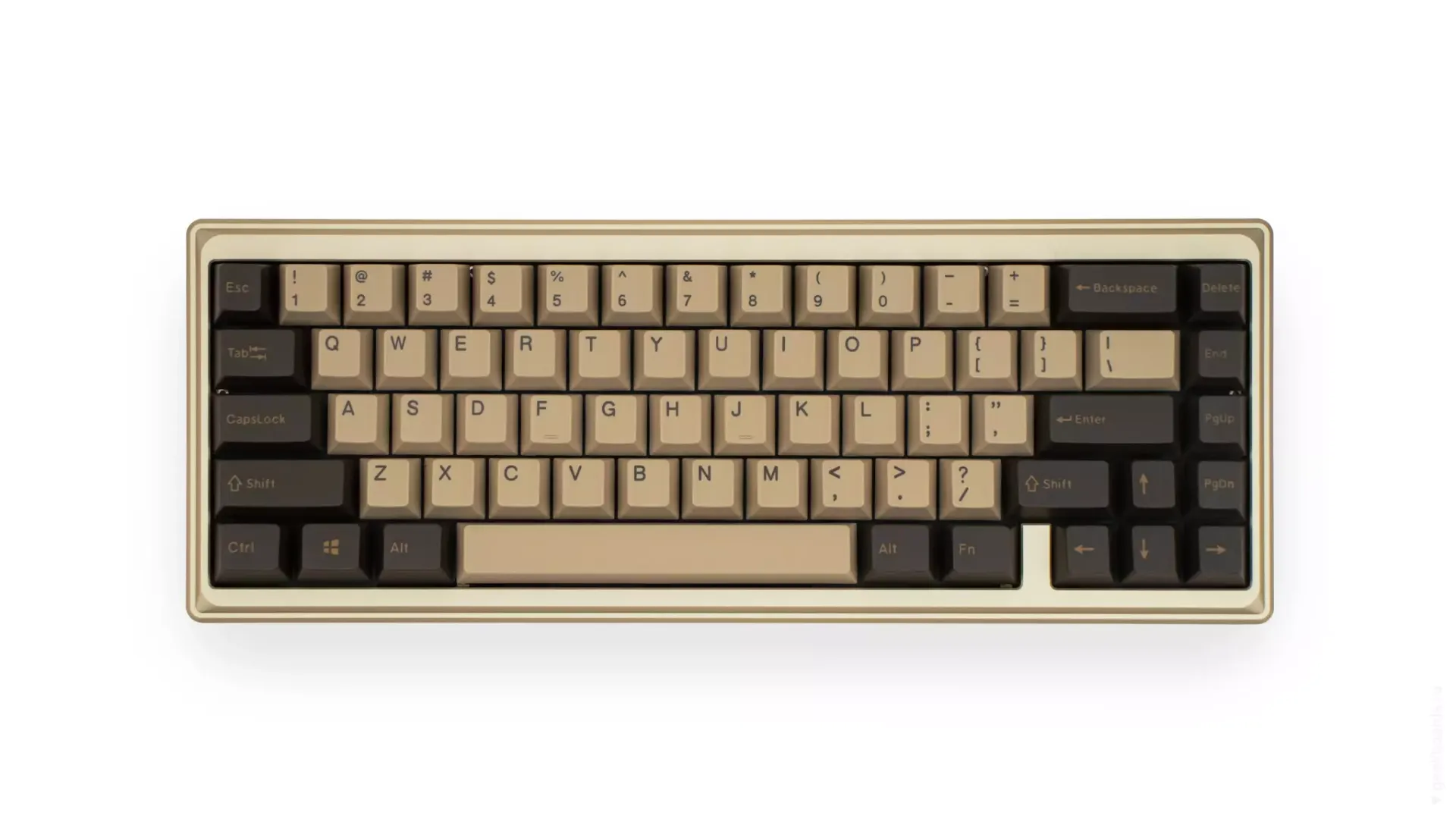 Ginkgo65 Pro Custom Chocolate Gold