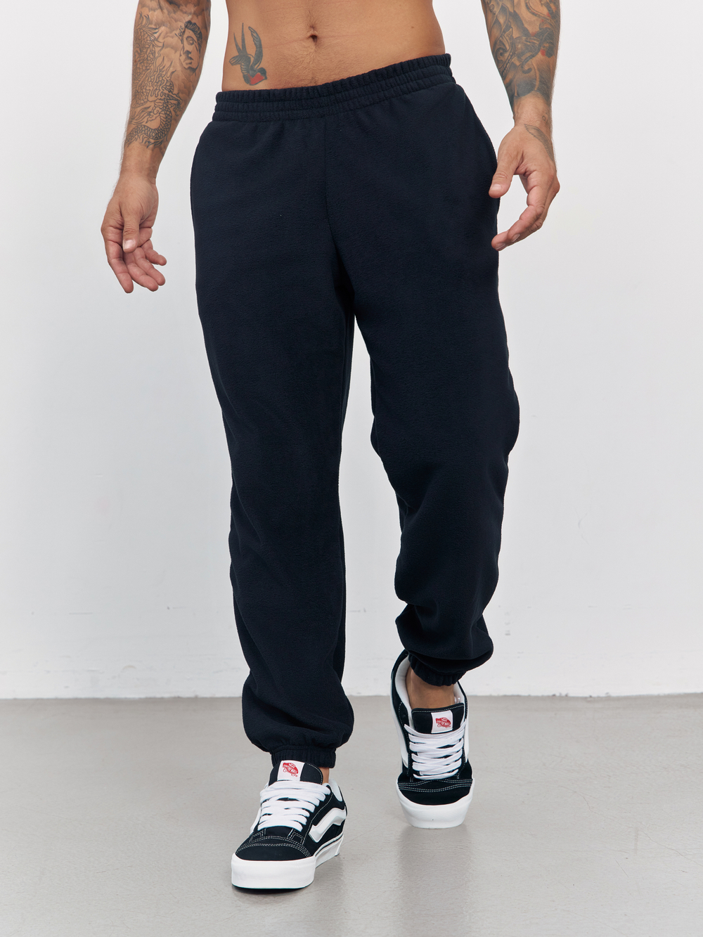 Брюки флисовые(черный)