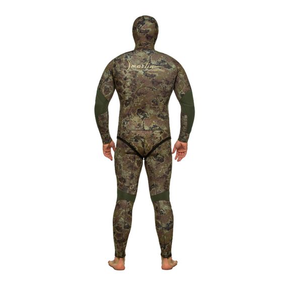 Гидрокостюм Marlin Camoskin Pro Green 5 мм зеленый камуфляж