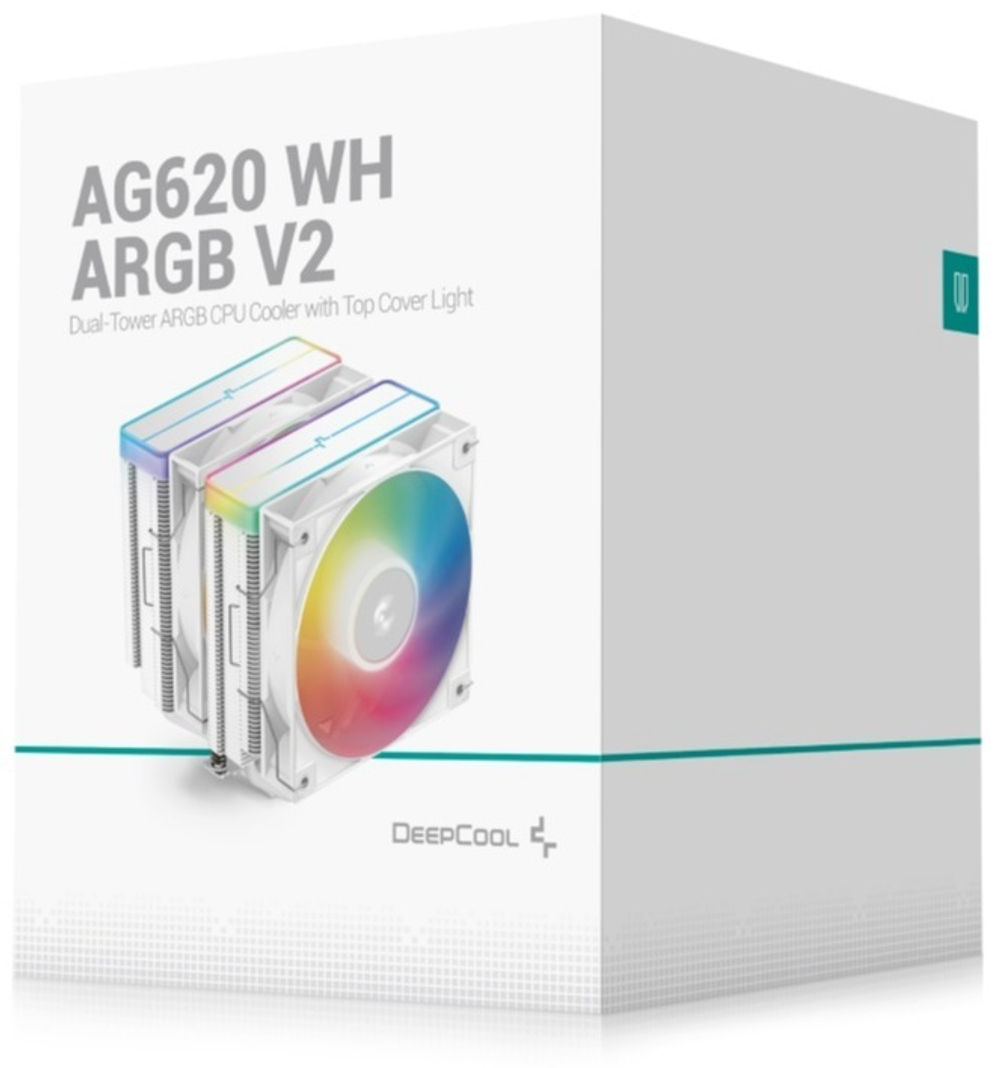 Кулер  Deepcool AG620 WH ARGB V2