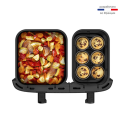 Аэрогриль Tefal Dual Easy Fry EY9428E0