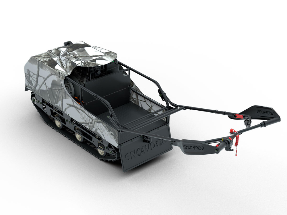 Мотобуксировщик BALTMOTORS Snowdog B420 Utility 2021 (реверс)