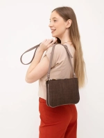 сумка через плечо маленькая кросс-боди льняная