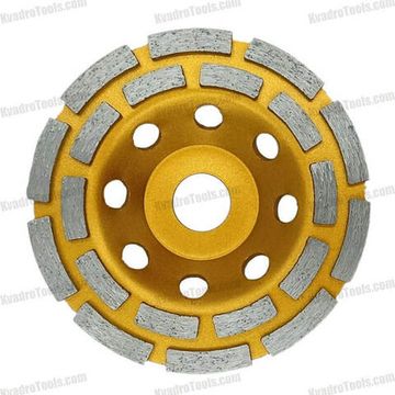 Чашка алмазная сегментная двухрядная 125 мм