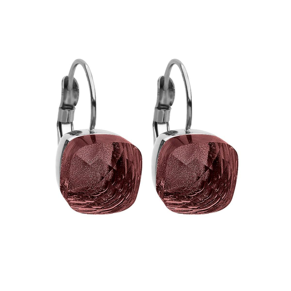 Серьги Qudo Firenze purpur 304180 R/S
