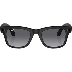 Умные очки Ray-Ban Meta Wayfarer RW4006 (Цвет: Matte Black / Polar Gradient Graphite)