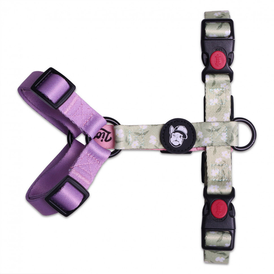 Шлейка для собак Цветы