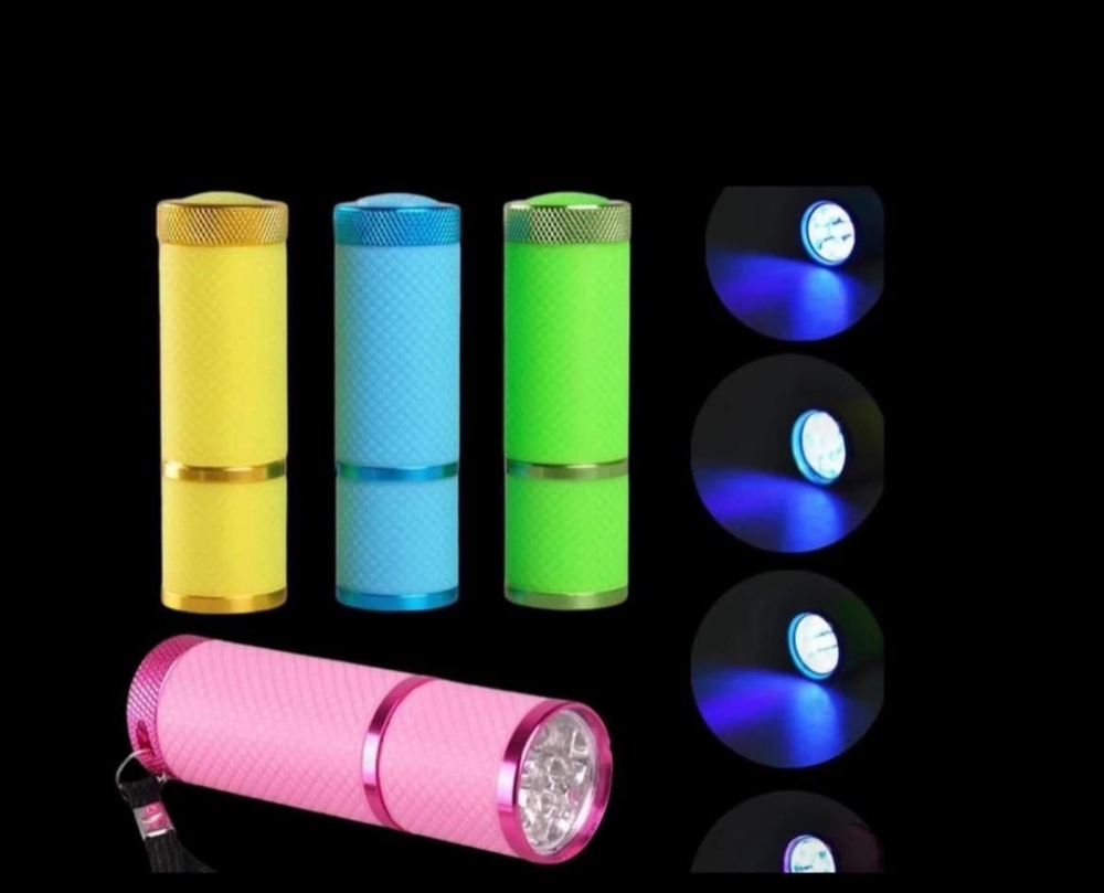 Лампа - фонарик для сушки гель-лака UV+LED, 9W