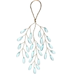 Ветка декоративная «Волшебство ночи» 20 см, Голубой