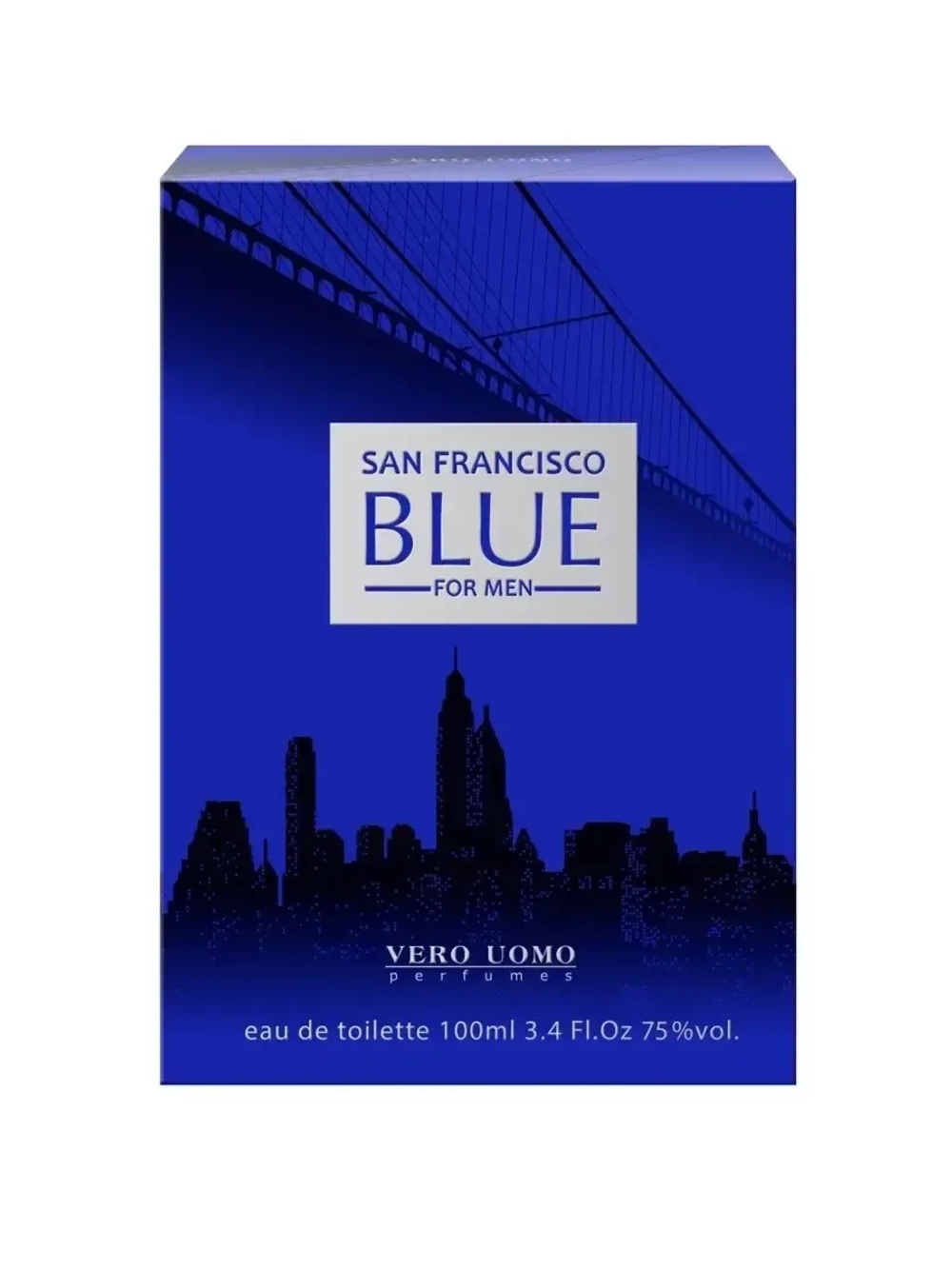 Туалетная вода San Francisco Blue духи мужские 100 мл