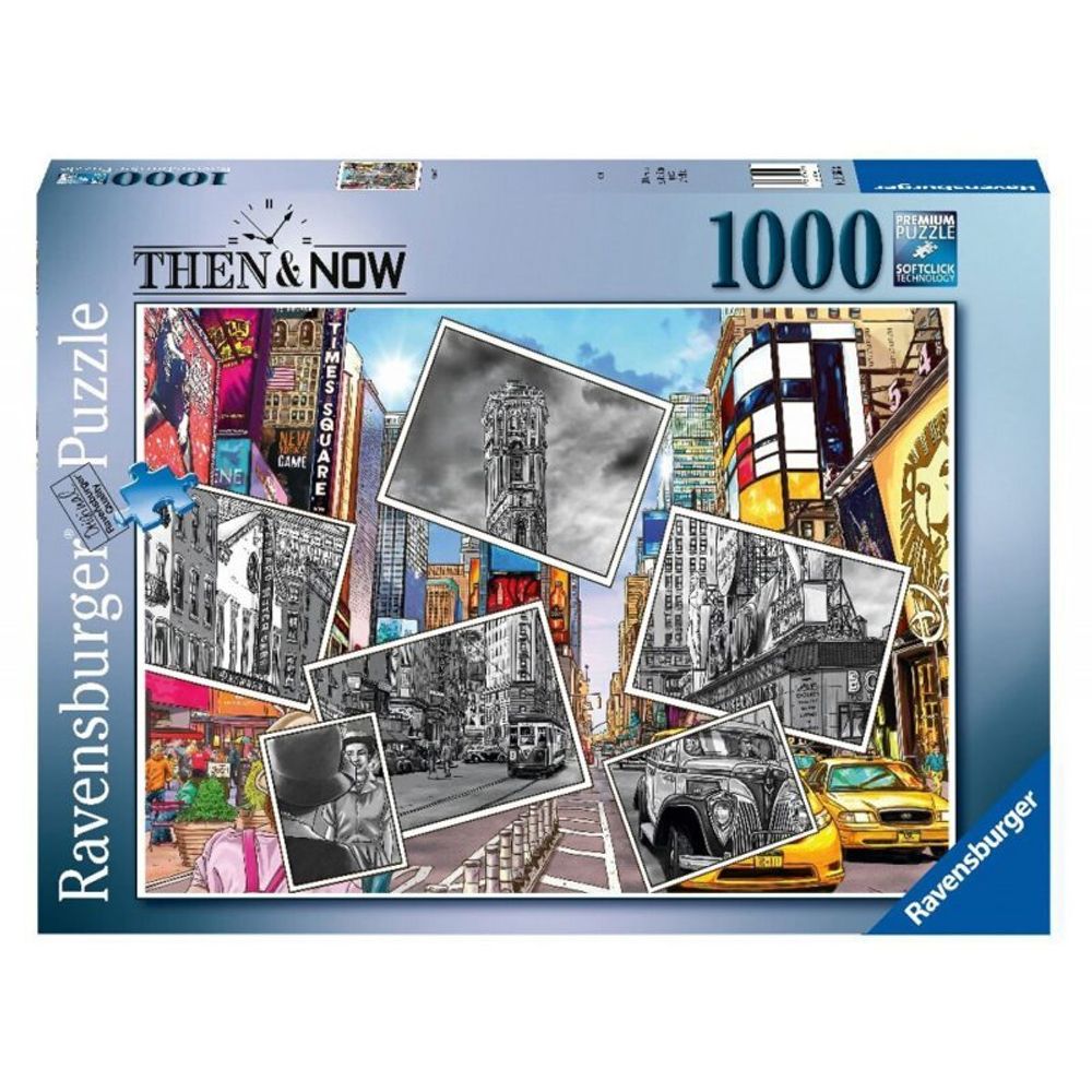 Ravensburger - Пазл тогда и сейчас Times Square NYC 1000 шт. 165698