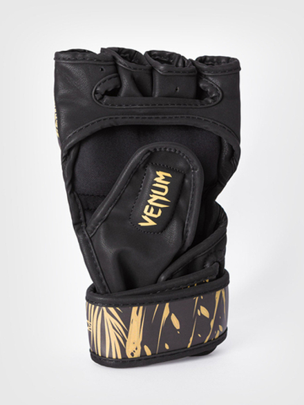 Перчатки ММА Venum Tiger Black/Neo Orange