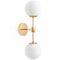 Бра Lumina Deco Zodiak LDW 6001-2 FGD+WT