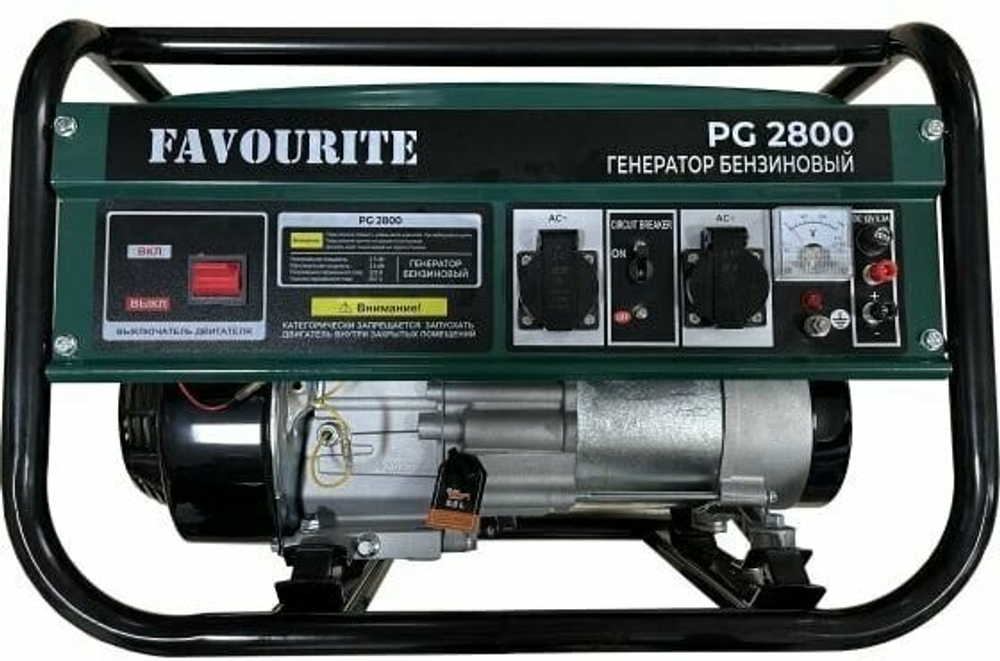 Генератор бензиновый FAVOURITE PG 2800E 2,8 кВт, 7 л.с. электростарт (PG 2800E)