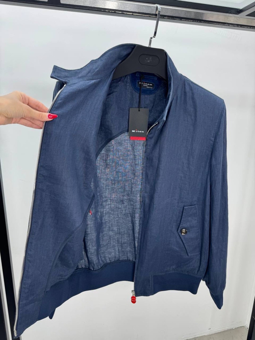 Льняная ветровка Kiton