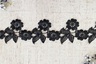 Кружево плетеное, ш. 5,3 см.