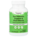 Vitacost, Saw Palmetto, Pygeum & Plant Sterols, 120 Capsules