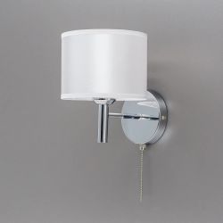 Citilux Аврора CL463310 Бра с белым абажуром и выключателем
