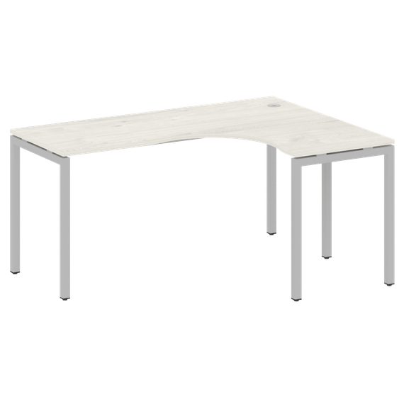 Метал Систем Куатро Стол криволинейный правый на П-образном м/к 40БП.СА-4 (R)