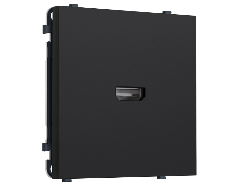 MS994030 Комплект механизма розетки HDMI 2.1 SIGMA Черный Мягкое касание 30V/900MS 4K-120HZ 8K-60Hz QUANT PRO (SP9940, PR223)